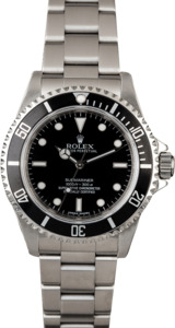Rolex Submariner 14060 with Serial Engraved