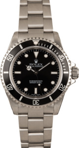 Used Rolex No Date Submariner 14060 Luminous Markers
