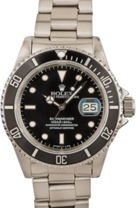 Rolex Submariner 16610 Men's Black Dial Watch