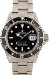 Rolex Submariner 16610 Black Bezel Insert