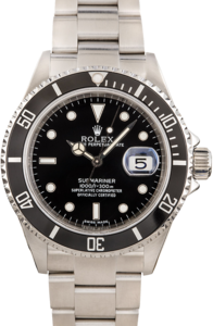 Pre-Owned Rolex Submariner 16610T Stainless Steel