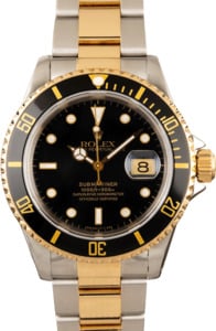 Rolex Submariner 16613 Two Tone with Black Dial