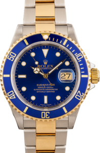 Rolex Submariner 16613T Blue Bezel