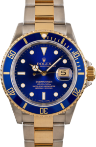 Rolex Submariner 16613T Blue Dial
