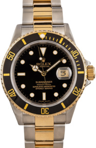 Rolex Submariner 16613T Two Tone Oyster