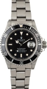 Rolex Submariner 16800 Steel Oyster Men's Watch