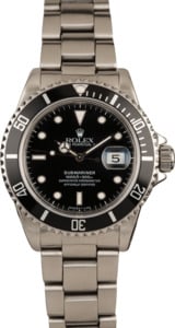 Pre-Owned 40MM Rolex Submariner 16800