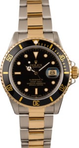 Pre Owned Rolex Submariner 16803 Timing Bezel