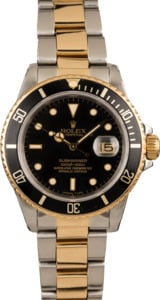 Rolex Submariner 16803 Two Tone Men's Watch