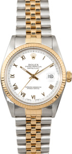 Rolex Two-Tone Datejust 16013 Jubilee