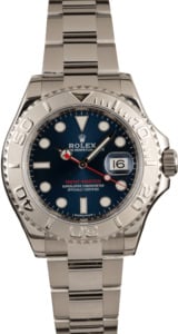 Pre-Owned Rolex Yacht-Master 116622 Platinum Timing Bezel