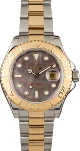 Used Rolex Yacht-Master 16623 Black Mother Of Pearl