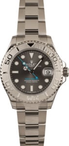 Pre-Owned Rolex Yacht-Master 268622 Rhodium Dial T