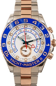 PreOwned Rolex Yacht-Master 116681 Two Tone Everose