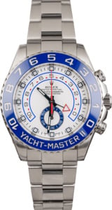 Used Rolex Yacht-Master II Ref 116680 Ceramic Blue Bezel