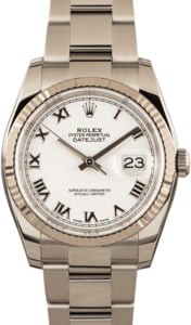 Rolex Datejust 116234 White Dial