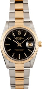 Vintage Rolex Date Stainless and Gold - 15003
