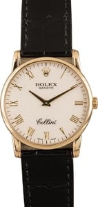 Rolex Cellini 5116 Ivory Jubilee Roman Dial