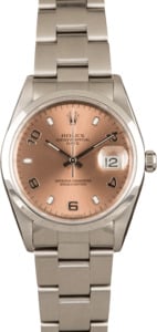 Pre-Owned Rolex Date 15200 Salmon Dial