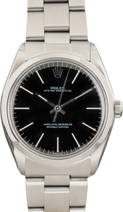 Pre-Owned Rolex Oyster Perpetual 34 Ref 1002 Black Dial
