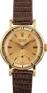 Ladies Rolex Precision 8823 Yellow Gold