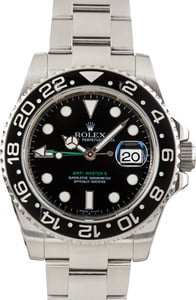 Used Rolex GMT-Master II Ref 116710 Black Dial Stainless Steel