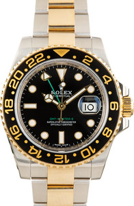 Pre-Owned Rolex GMT-Master II Steel & Gold Ref 116713