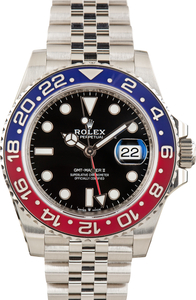 Pre-Owned Rolex GMT-Master II Jubilee Bracelet Ref 126710BLRO Pepsi