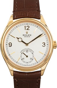 Pre-owned Rolex 1908 ref 52508 18k Yellow Gold