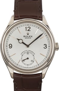 Used Rolex 1908 ref 52509 18k White Gold