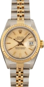 Used Rolex Datejust 69173 Tapestry Dial