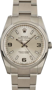 Rolex Air-King 114200 Silver Dial