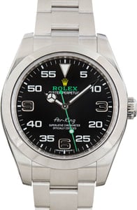 Rolex Air-King Steel Oyster 116900 Black Dial
