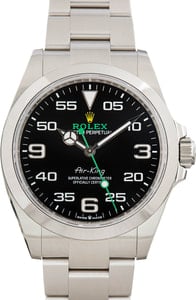 Used Rolex Air-King Ref 126900 Steel Oyster
