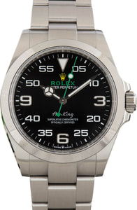 Rolex Air-King Ref 126900 Black