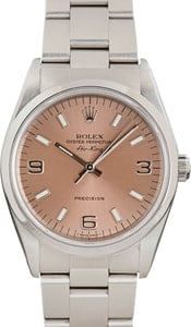 Rolex Air-King 14000 Rose Dial