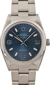Rolex Air-King 14000 Blue Dial Oyster