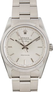Rolex Air-King Stainless Steel 14000 Silver Dial
