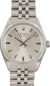 Rolex Air-King Stainless Steel 5500 Silver Dial