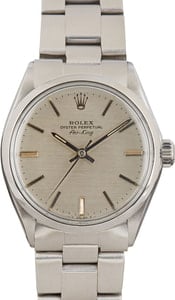 Rolex Air-King Ref 5500 Silver Dial