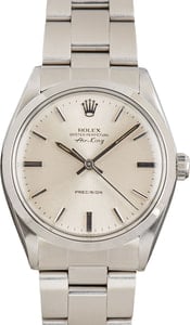 Rolex Air-King Ref 5500 Silver