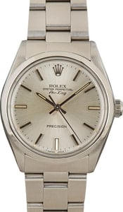 Pre-Owned Rolex Air-King 5500 Stainless Steel