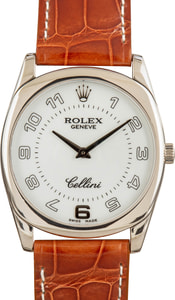 Rolex Cellini 4233 18k White & Everose Gold