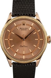 Pre-Owned Rolex Cellini 50605 Everose
