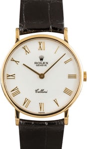 Pre-Owned Rolex Cellini 5112 Roman Dial