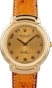 Mens Rolex Cellini 6623 Champagne Arabic