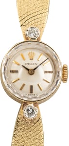 Vintage Ladies Yellow Gold Rolex Cocktail Watch