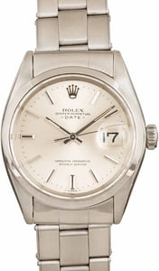 Pre-Owned Rolex Date 1500 Stainless Steel