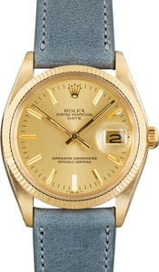 Pre-owned Rolex Date Ref 1503 Yellow Gold