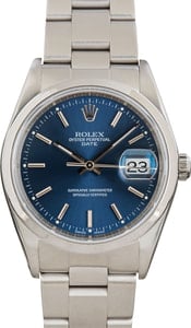 Rolex Date 15200 Blue Dial